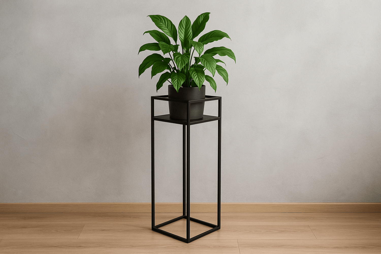 Kwietnik metalowy loft – eksponuj rośliny w industrialnym stylu