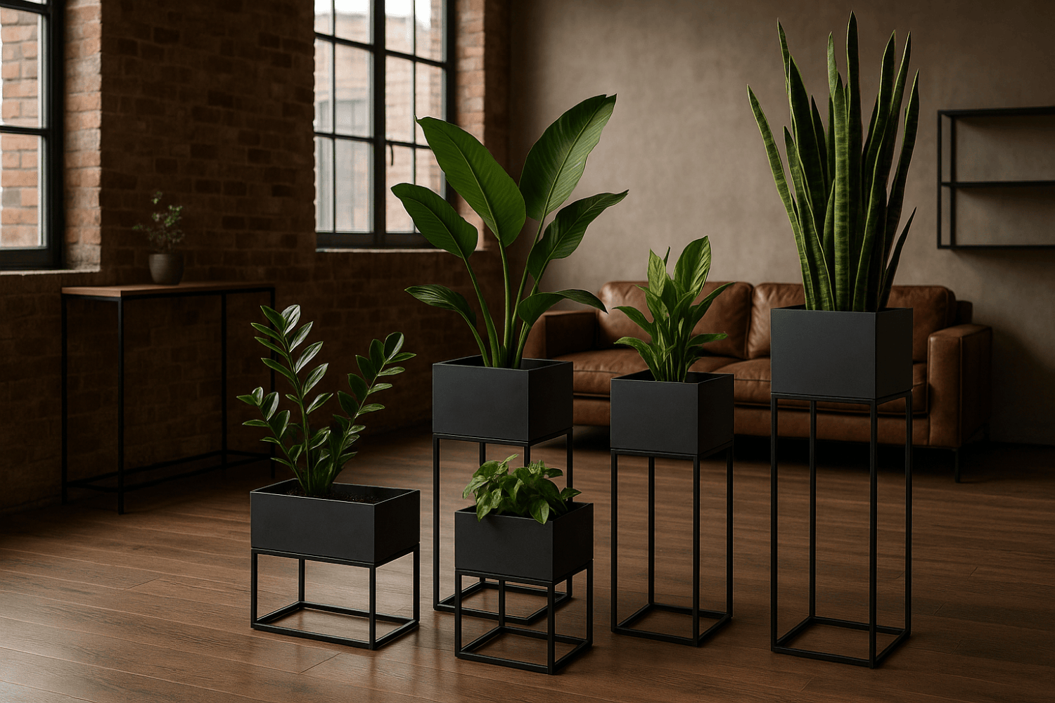 Jak ustawić donice loftowe, by podkreślić charakter wnętrza?