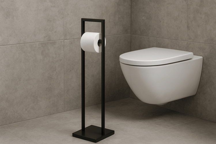 Jak dobrać stojak na papier toaletowy w stylu loft?