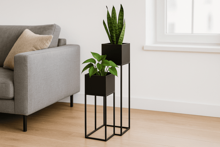 Jakie rośliny pasują do kwietników industrialnych?