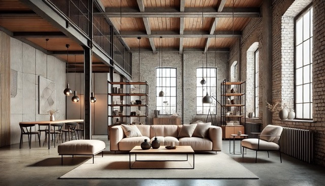 Jak urządzić salon w stylu loftowym?